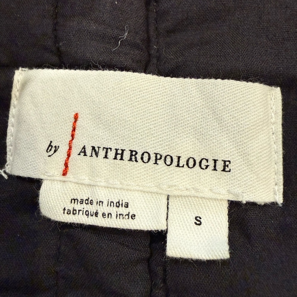 Anthropologie Jacket Patchwork Quilted Jacket Floral Boho Coat Size S - Picture 7 of 14